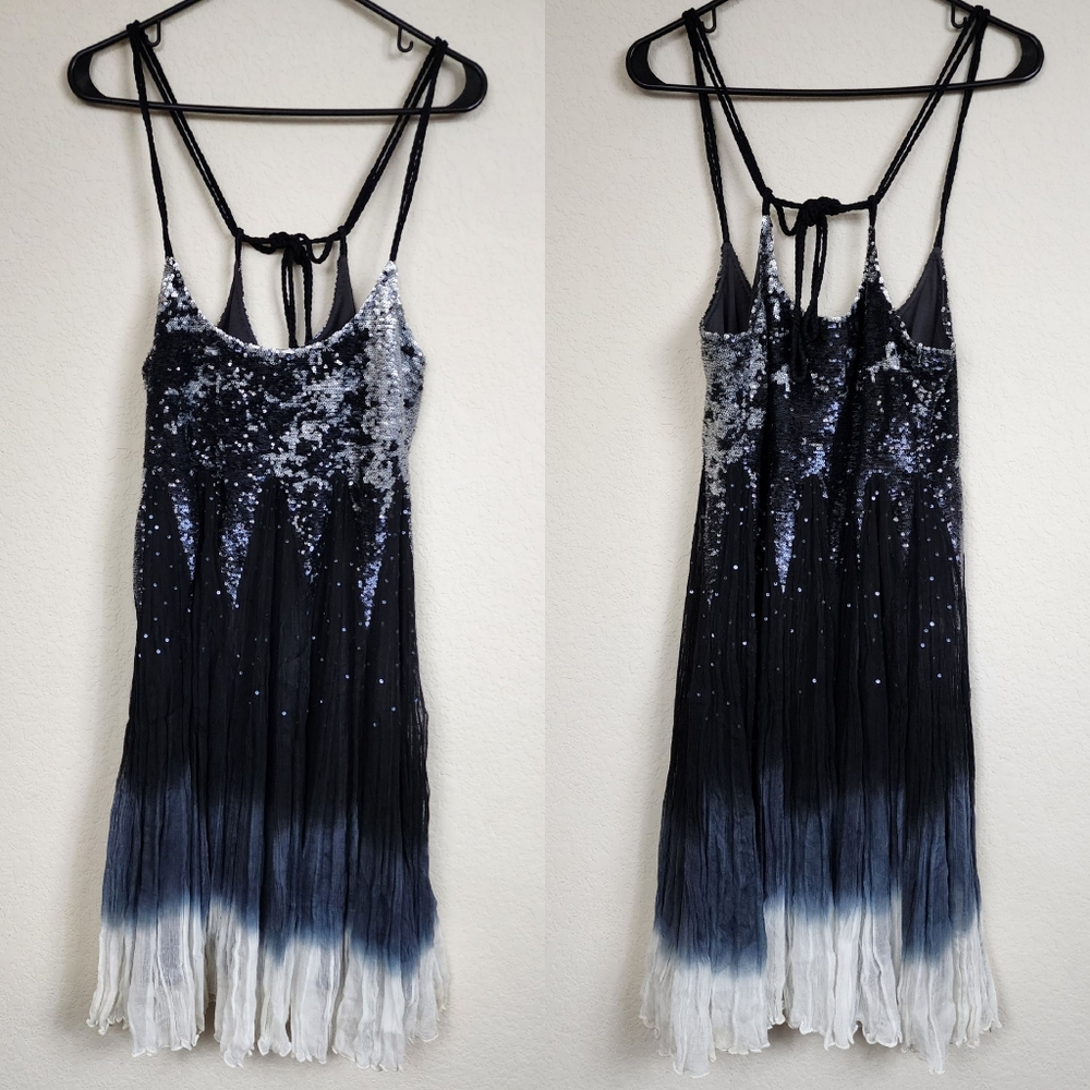 Free People Ombre Sequin Dress - Picture 3 of 9